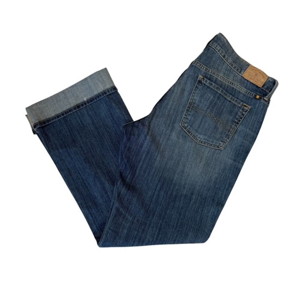 Lucky Brand Sweet N Low Cuffed Blue Jeans - Size 10 / 30